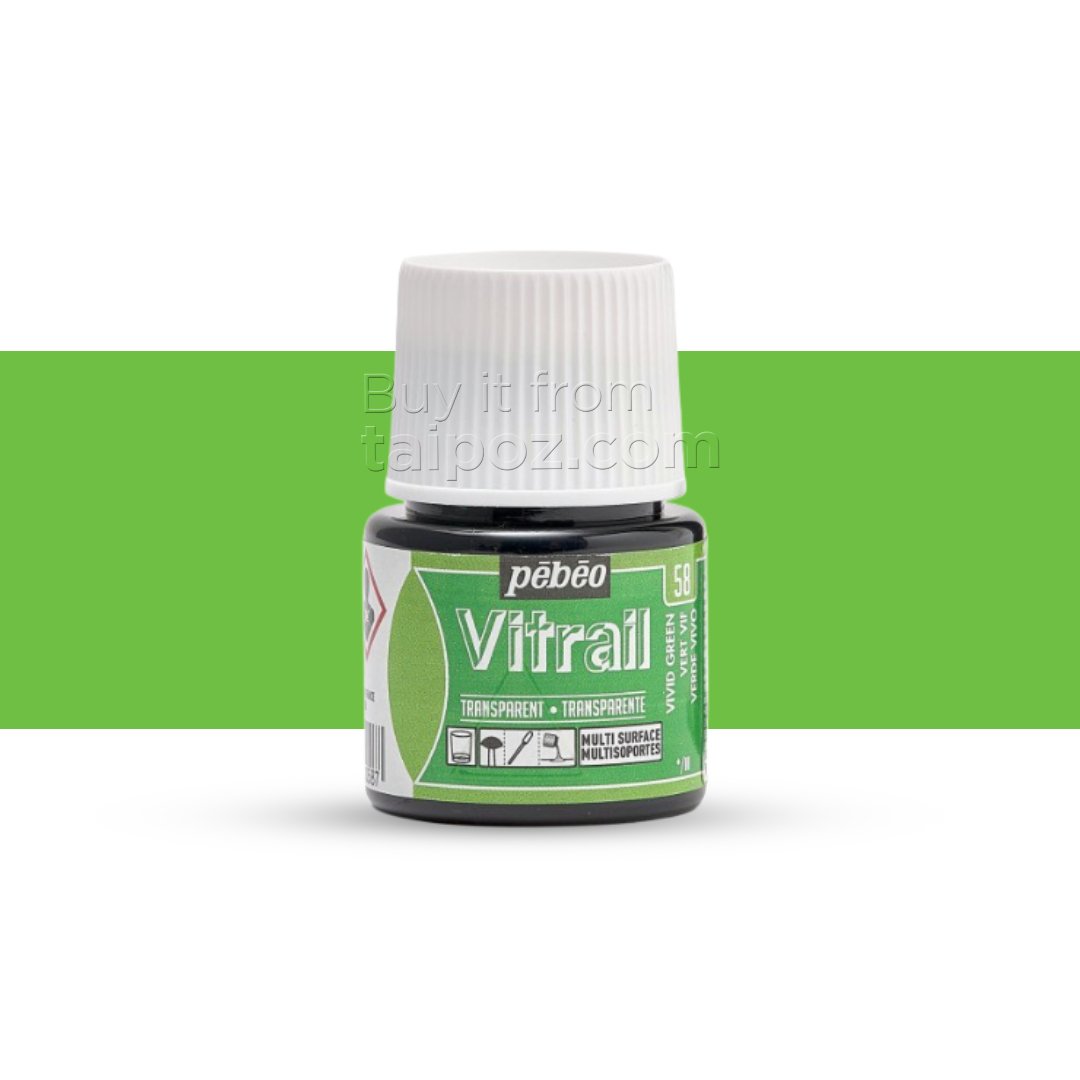 Màu vẽ kính Pebeo VITRAIL, màu lẻ