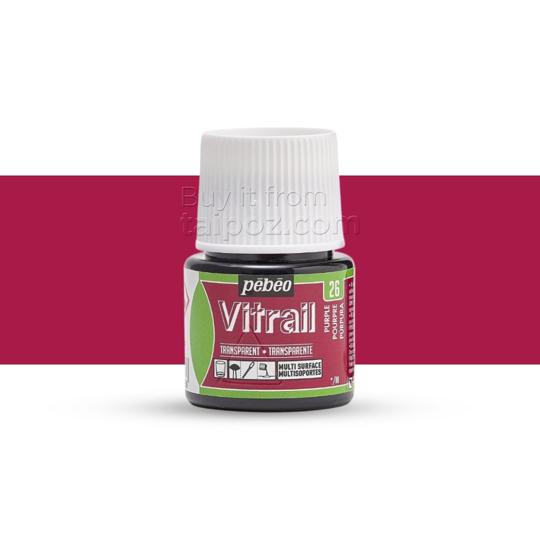 Màu vẽ kính Pebeo VITRAIL, màu lẻ