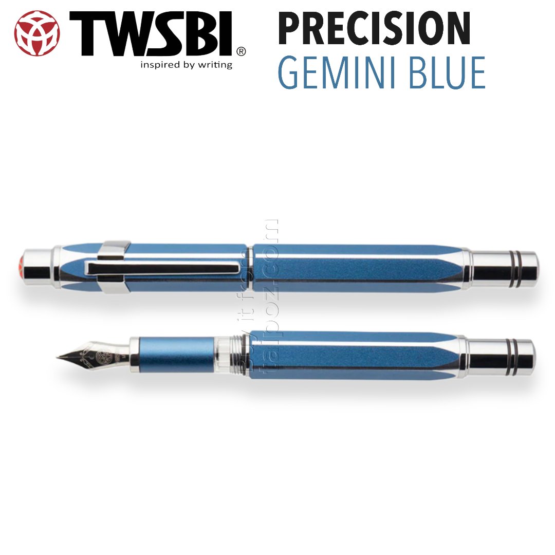 Bút máy TWSBI Precision - Gemini Blue