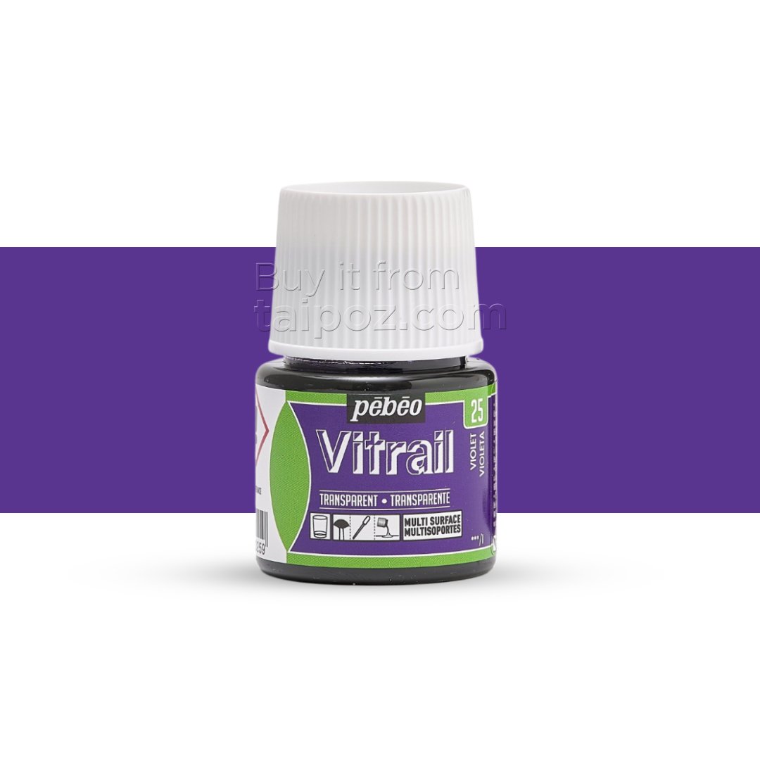 Màu vẽ kính Pebeo VITRAIL, màu lẻ
