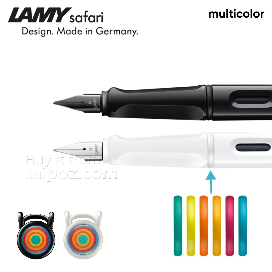 Bút máy LAMY Safari Multi – Set 6 Vòng Màu