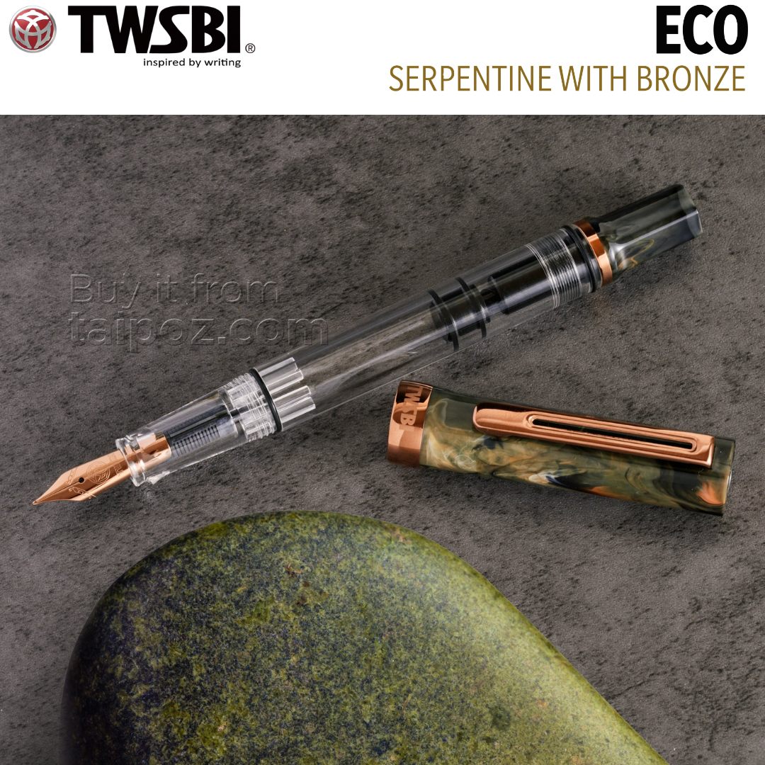 Bút máy TWSBI ECO Serpentine with Bronze