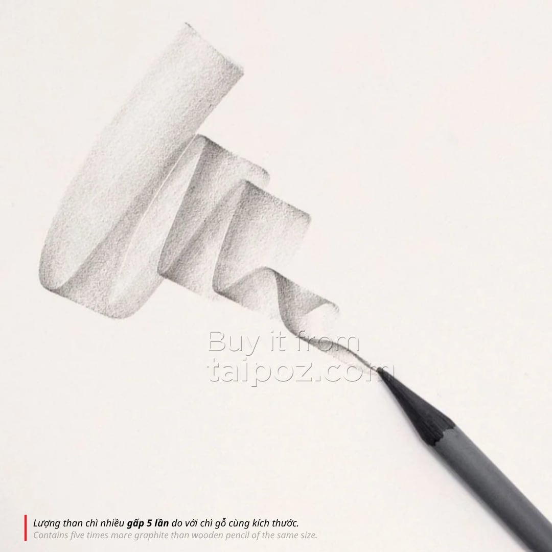 Chì graphite không vỏ Pacific Arc