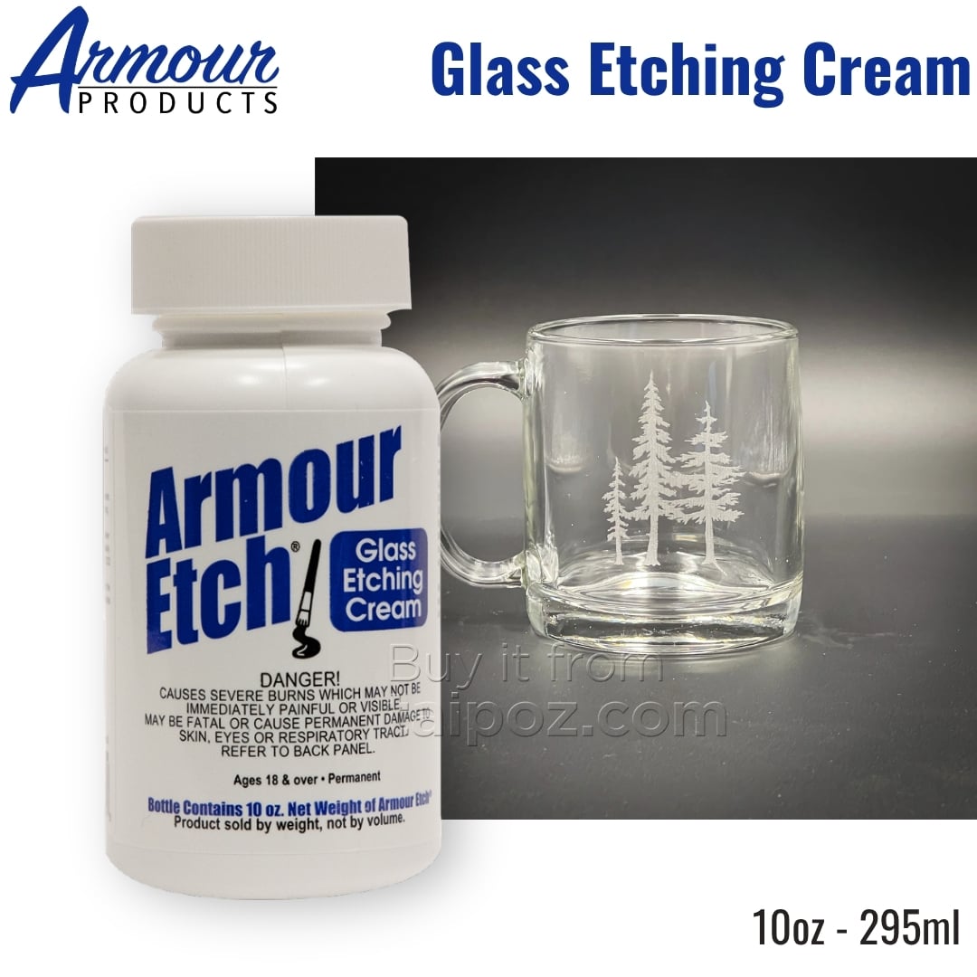 Chất etching trên kính Armour Etching Cream