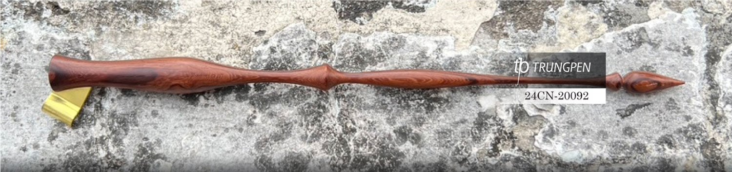 Cán bút oblique gỗ cao cấp Trung Pen